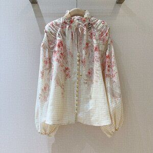 Zimmermann lantern sleeve shirt